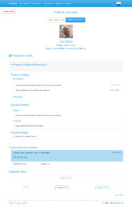 MediSign.com Screenshots - Patient overview